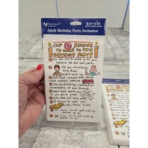 Vintage Adult Birthday Invitations Top 10 Reasons to Come to My Party
